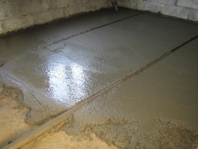 подготовка пола перед заливкой бетона